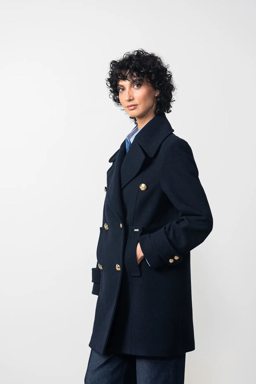 double-breasted sailor coat