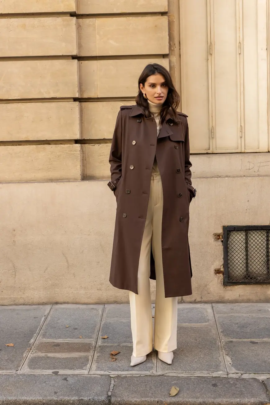 long trench coat for women