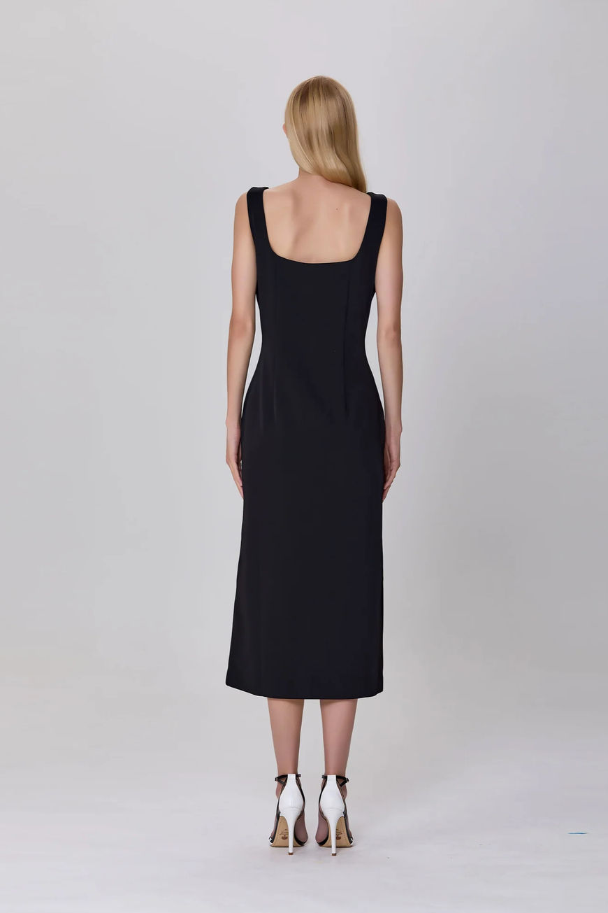 square neckline dress