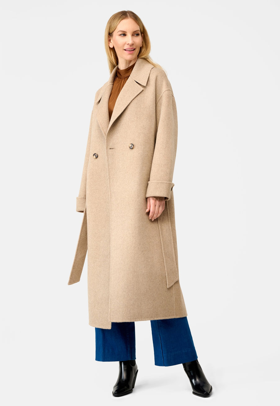 oversized wool coat