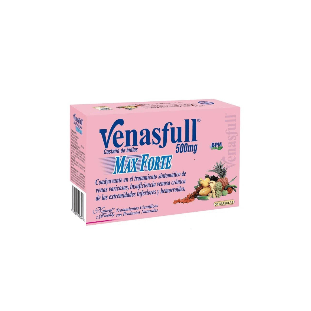 VENASFULL 500 MG MAX FORTE x 30 CÁPSULA