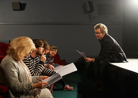 Theater Script Rehearsal