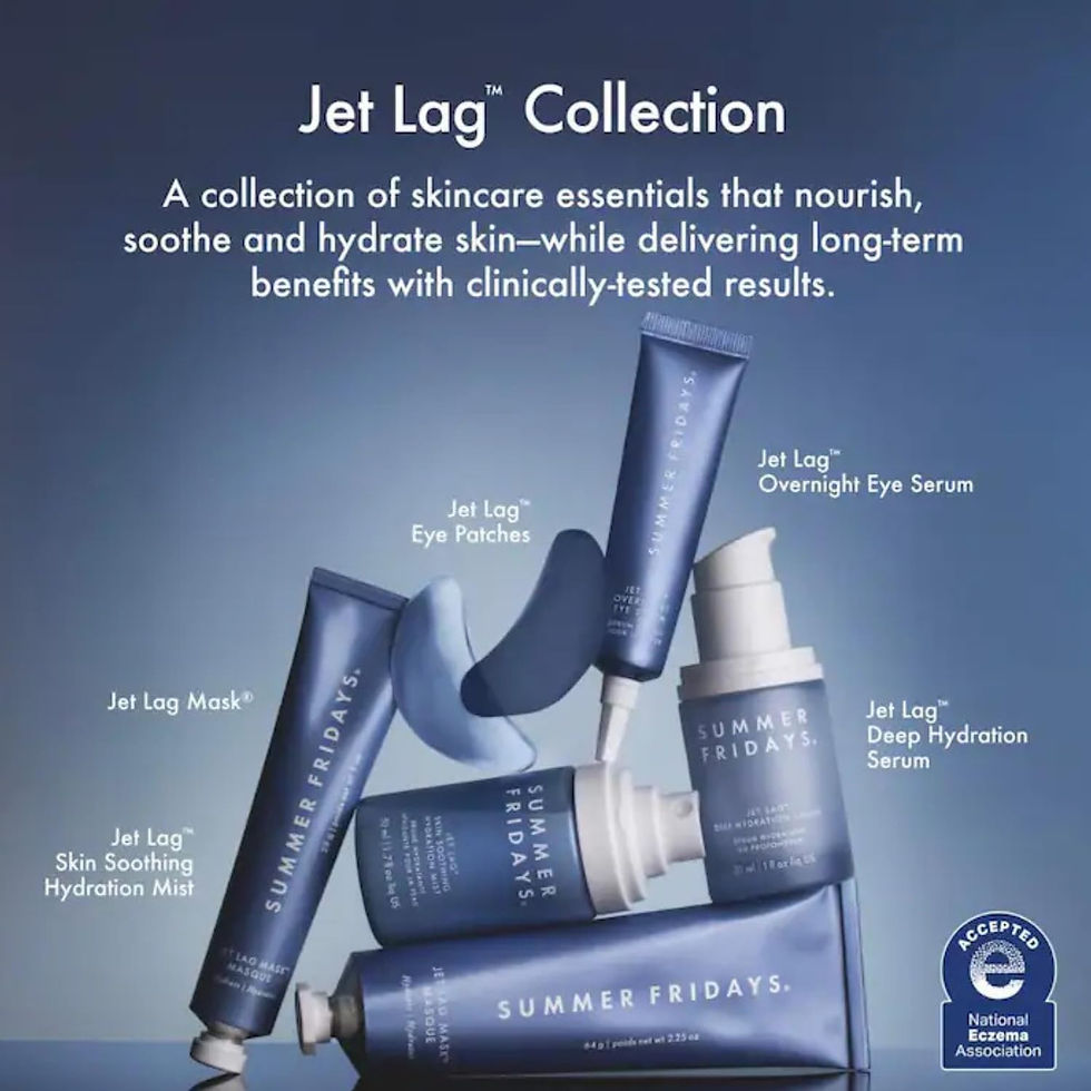 Thumbnail: Summer Fridays Jet Lag Under Eye Patches - Hydrating & Depuffing Hydrogel Eye...