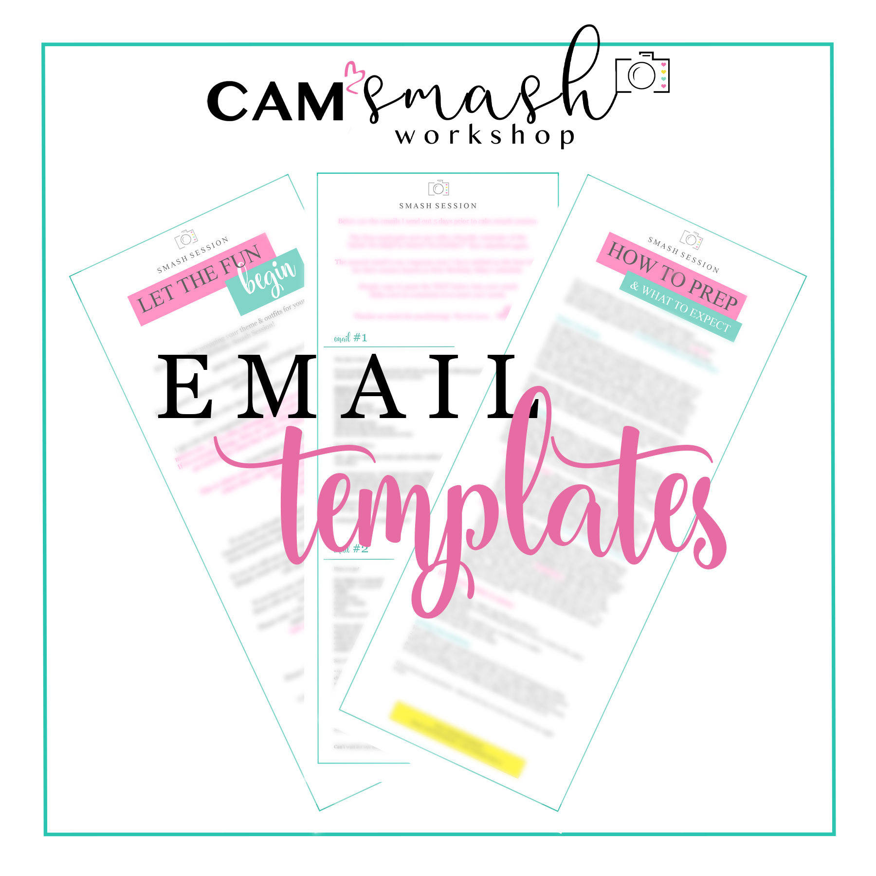 CAKE SMASH: Client Email Template Bundle