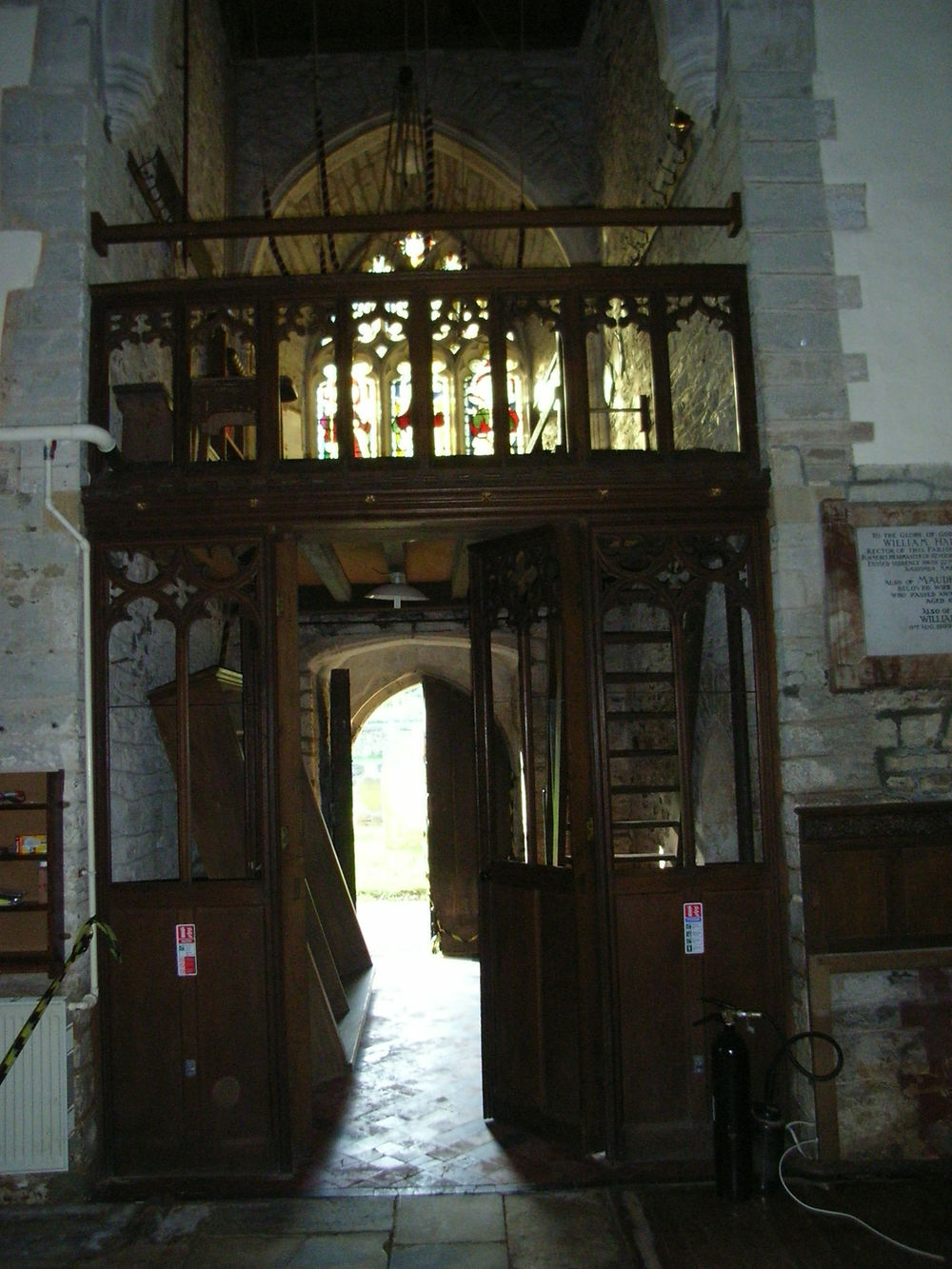 Feniton Church Screen