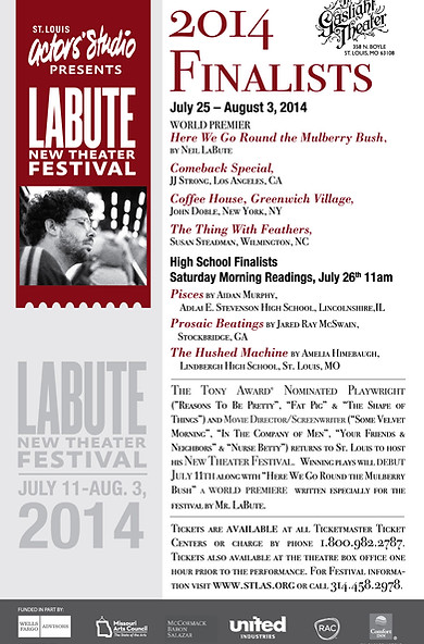 LaBute New Theater Festival 2014 Finalist