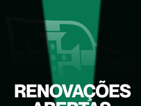 RENOVAÇÕES ABERTAS!