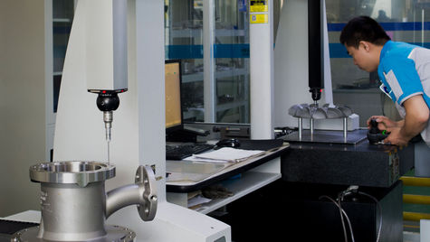 Metal alloy samples and investment casting molds showing quality assessment and material selection for high-performance safety-critical components in nuclear, energy, and industrial applications.