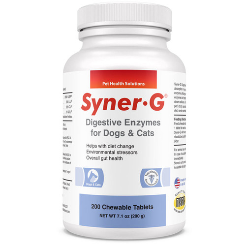 Syner-G Digestive Enzymes Pet Health Solutions