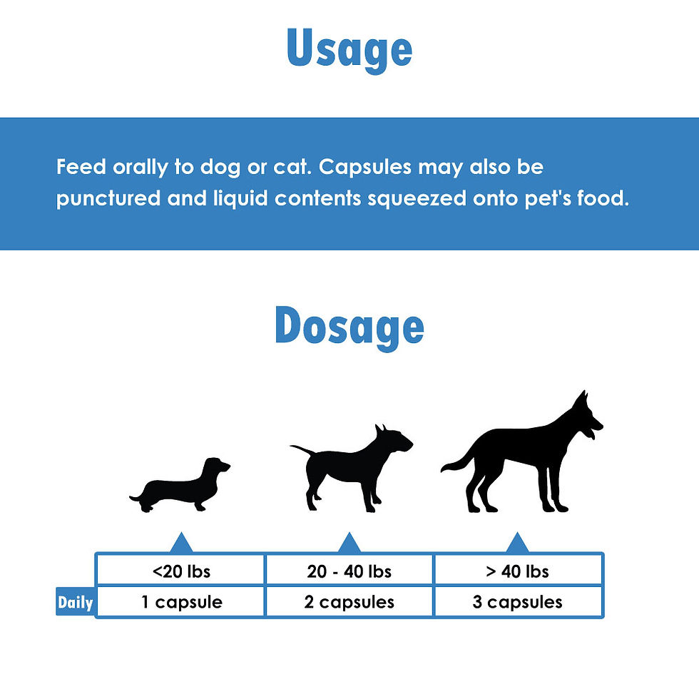 Thumbnail: Omega-Caps For Cats & Dogs