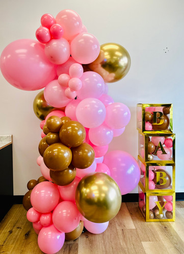 Balloon Gender Reveal Box - Filled Baby Boxes | Balloon Dude