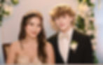 Debutante and escort