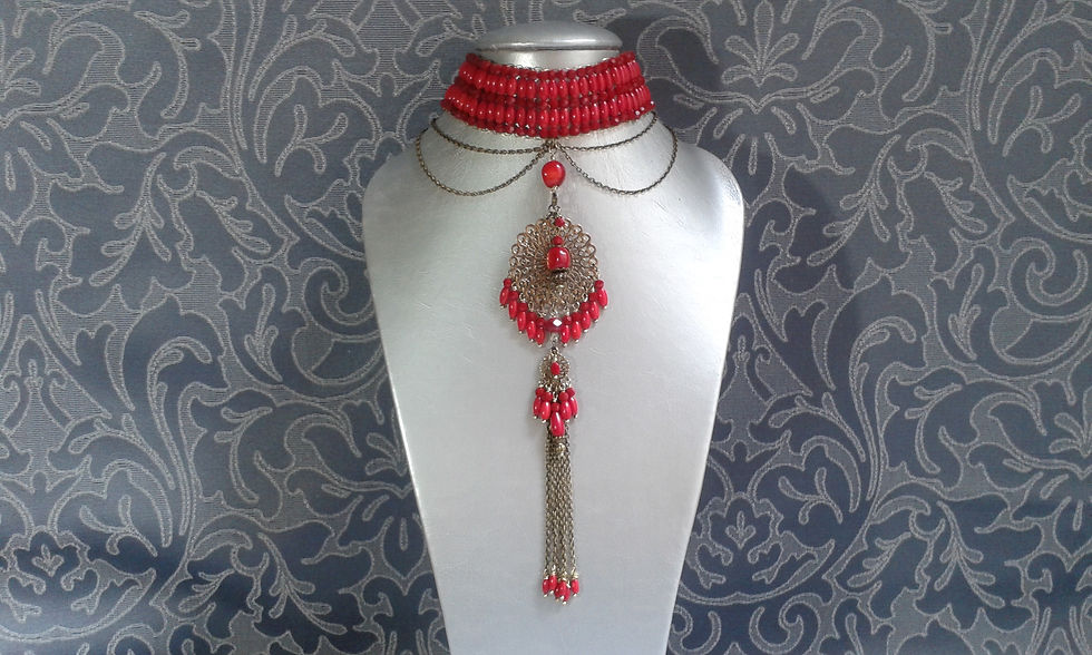 Queen Puabi - Petit Choker