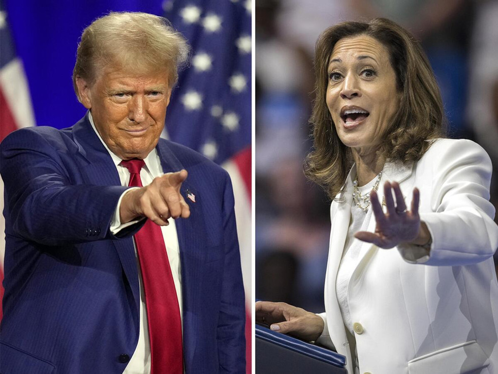 Kamala Harris Donald Trump ABD Seçim