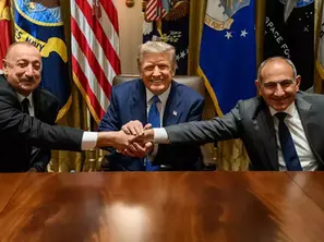 Trump Paşinyan Aliyev Zangezur