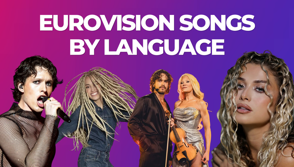 Eurovision 2026 songs by language