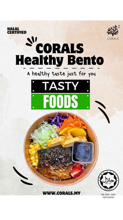 halal bento lunch choices menu