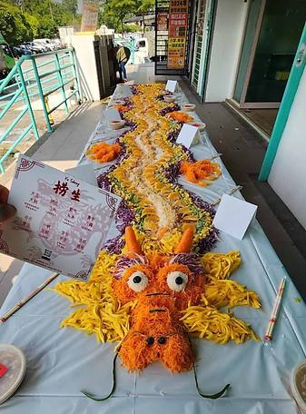 halal yee sang of dragon animal zodiac