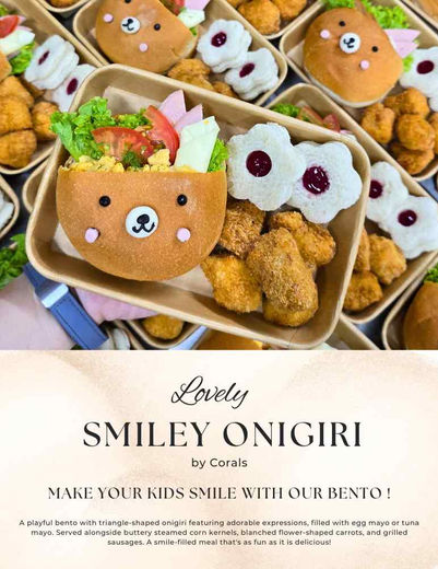 halal kids bento children day bear bun design cute