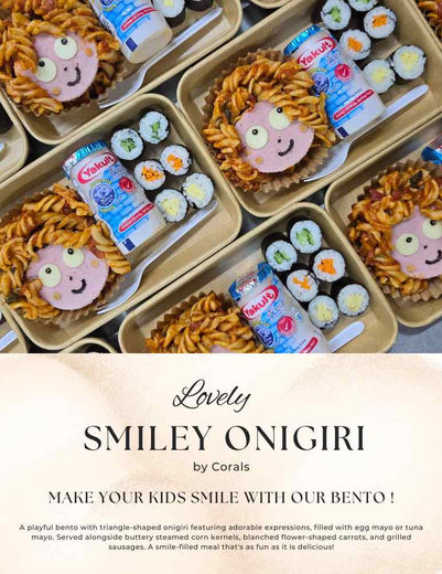 halal kids bento children day cute curly hair girl