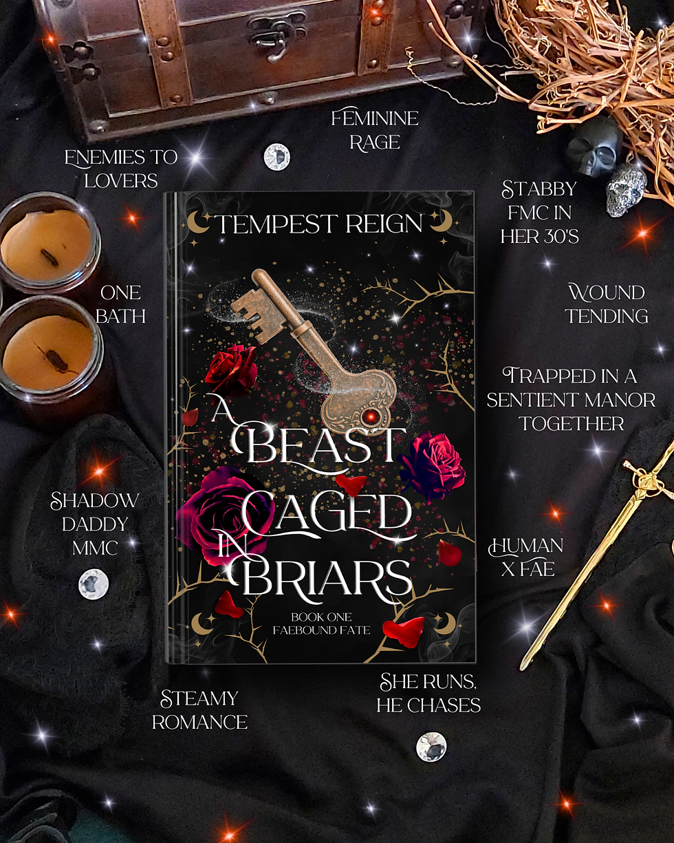 Thumbnail: A Beast Caged in Briars Author Edition