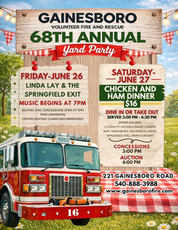 68th Annual Yard Party