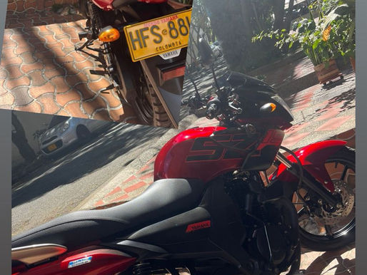 #Medellín/ hurto de motocicleta por calle 10 cerca del terminal del sur por el sector poblado, szr 150 color roja con placa HFS-88H modelo 2025, modalidad halada con daño de suiche.@seguridadmed @Pol