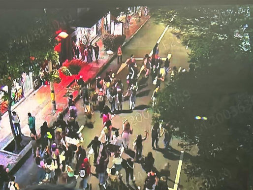 #Medellín | Vandalismo y agresiones durante marcha contra la violencia de género
