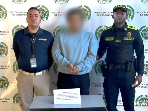 #Atención / Capturado en el Aeropuerto Internacional José María Córdova ciudadano requerido por lavado de activos y corrupción*
