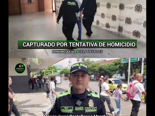 En Manrique fue capturado un hombre de 48 años por el delito de tentativa de feminicidio.