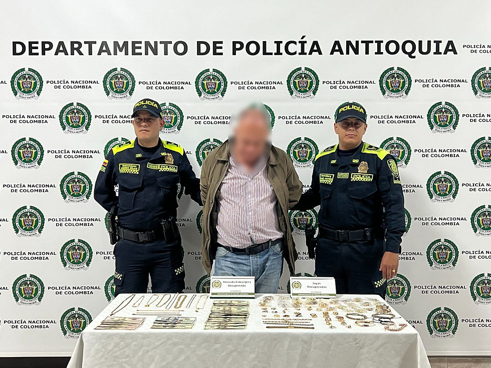 #Antioquia / Capturado responsable de millonario hurto a residencia en el municipio de Fredonia.