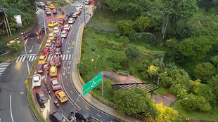 #Itagüí/ CIERRE PREVENTIVO DEL PUENTE LA LIMONA