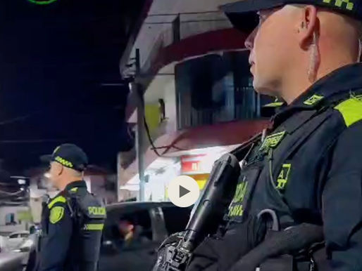 #Medellín/ Golpe al crimen urbano en Manrique con el Plan Madriguera