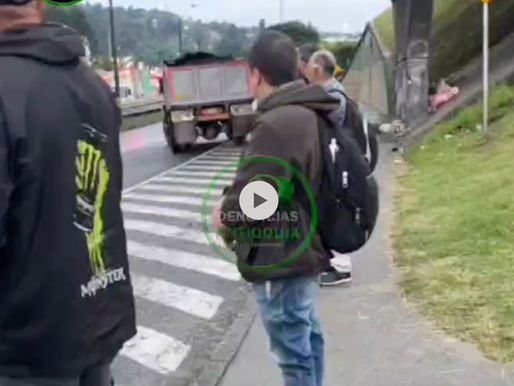 Estos son los bloqueos activos en las vías de Antioquia.