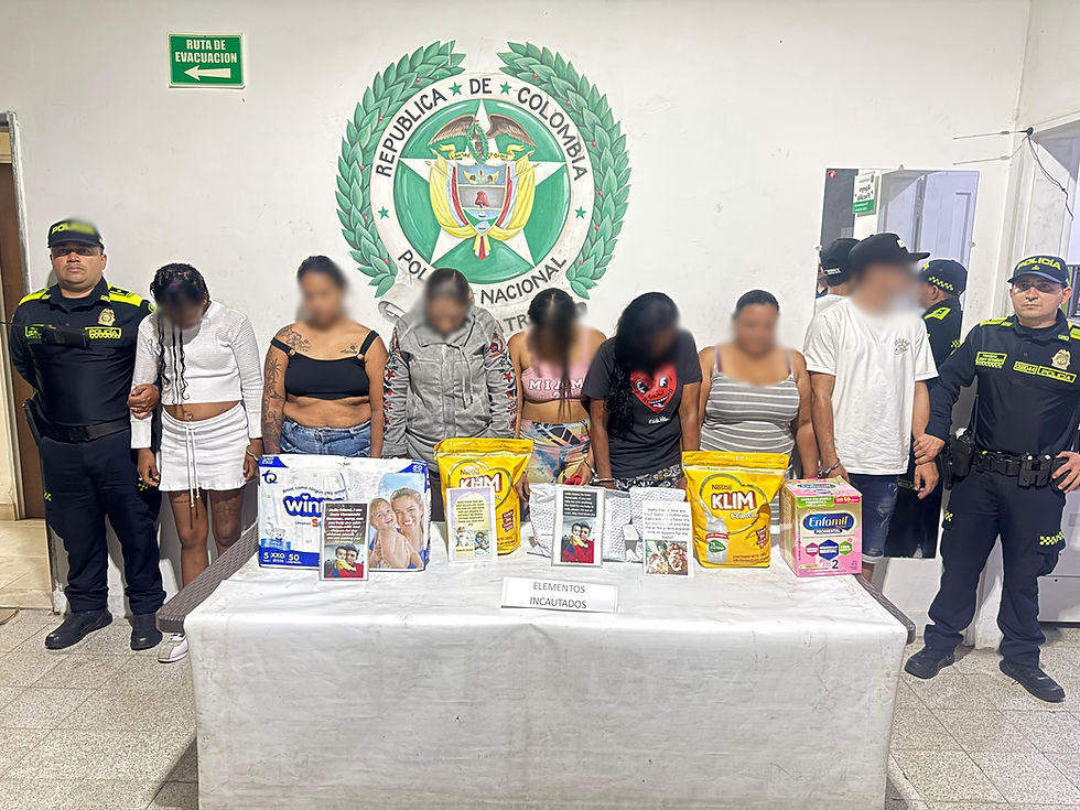 #Medellín/ Cayó red criminal que utilizaba bebés para la mendicidad en el parque Lleras y otras zonas de Medellín