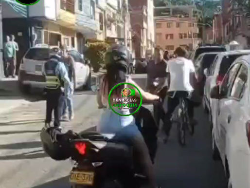 Otro agente de tránsito fue agredido en Barbosa Antioquia