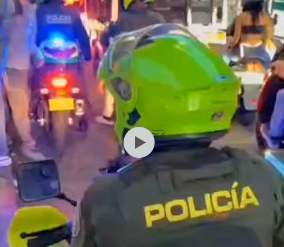 Hurto de motocicletas se desploma en el centro de #Medellín