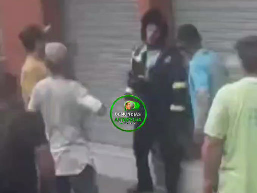 Agresión a guarda de tránsito en Barbosa