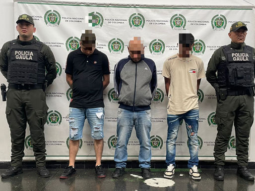 #Medellín | Capturados por extorsión tras recuperar celular hurtado en "Barrio Triste"