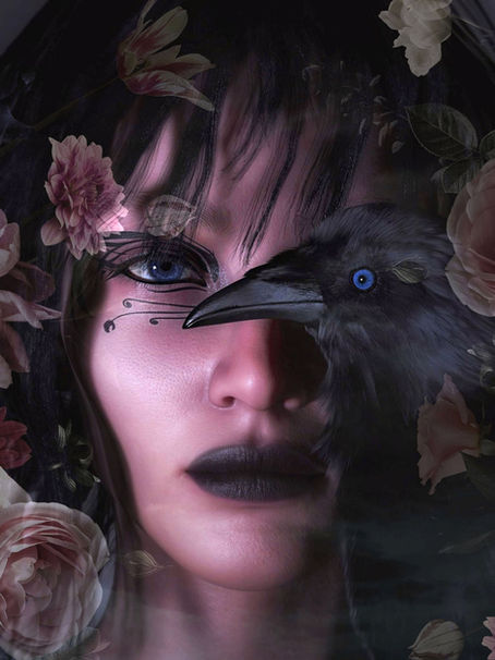 #daz3d #DazStudio #daz3dartwork #portraits #digitalart #closeup #woman #art #nature #storytelling #samarablue #dreamtime #daz3dstudio #insta_daz3 #crows#beauty #3dart #womanpower #human #lyrics #beauty #creativity #dailyart #greyhairhair #poesie #samaras #samaraslyrics #photoshooting #samarablueurbexart #symbiosis #SamarasWorld