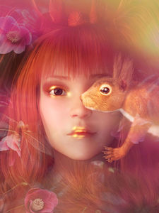 #daz3d #DazStudio #daz3dartwork #portraits #digitalart #closeup #woman #art #nature #storytelling #samarablue #dreamtime #daz3dstudio #insta_daz3 #vintagestyle #squirrel #3dart #womanpower #human #lyrics #creativity #dailyart #squirrelsofinstagram #poesie #samaras #squirrellove #vintagestyle #samaraslyrics #photoshooting #samarablueurbexart #symbiosis #SamarasWorld