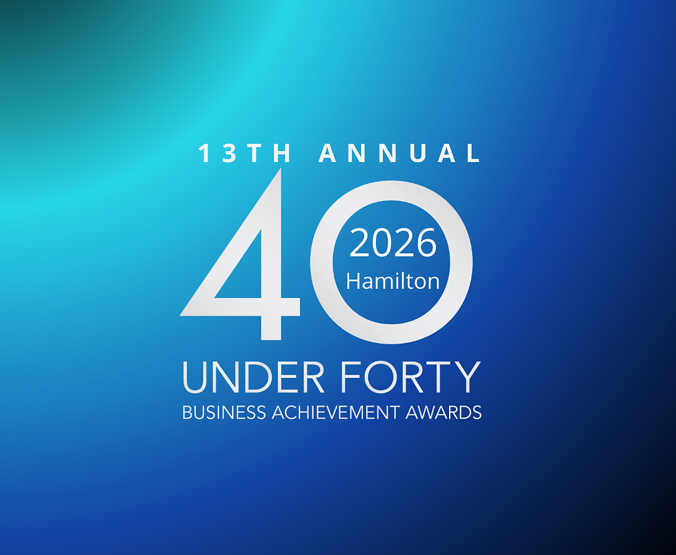 Hamilton 13th 40U40 Business Achievement Awards Gala