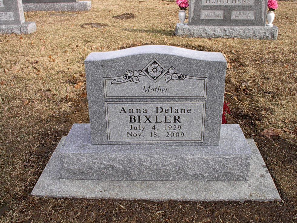 Thumbnail: SINGLE BIG 4INCH GREY MONUMENT