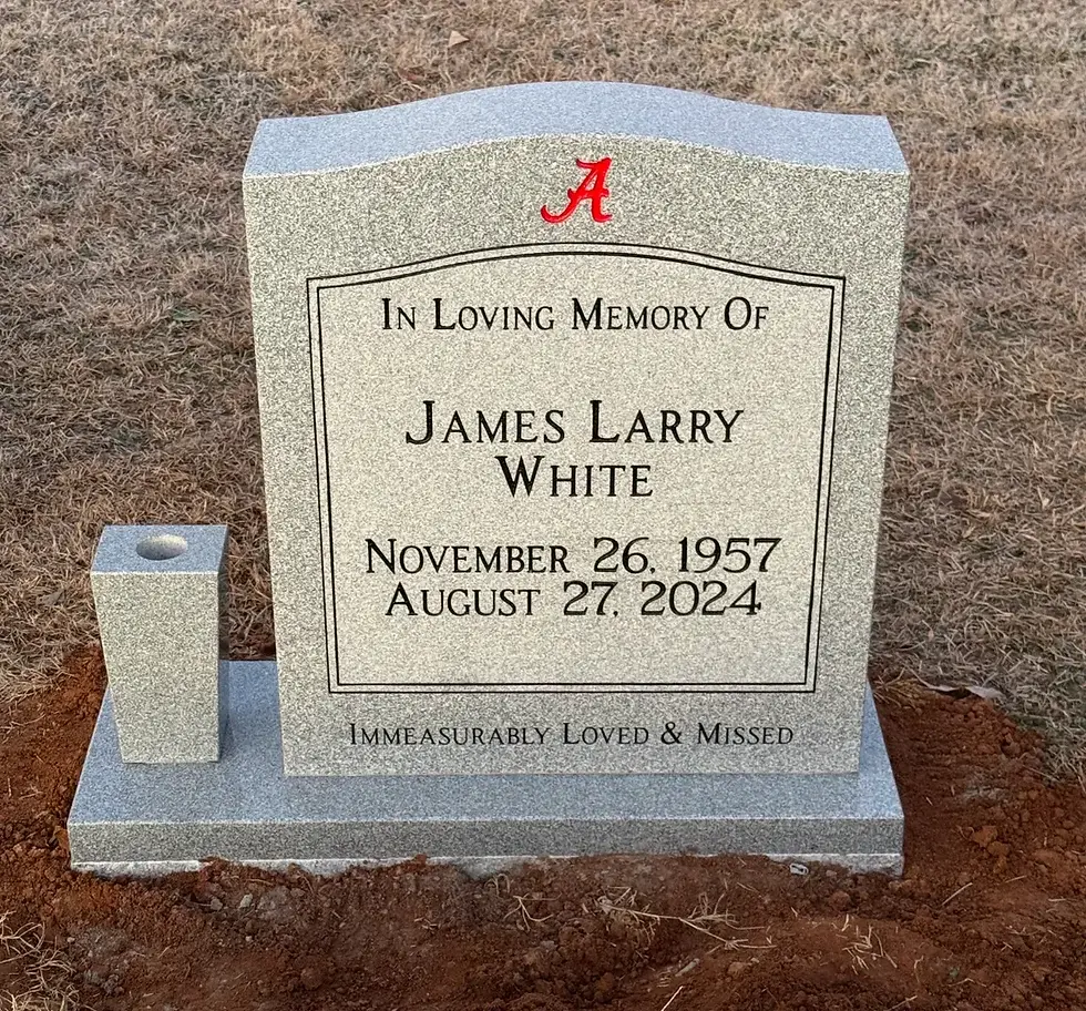 Thumbnail: SINGLE BIG 4 INCH MONUMENT & VASE SET