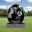 Thumbnail: Black Custom Etched  Teardrop  Monument  Combo 