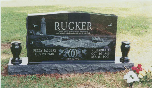 Thumbnail: WALTON CUSTOM BLACK ETCHED MONUMENT GROUP