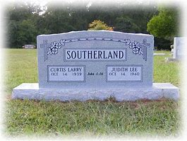 Thumbnail: LARGE DOUBLE COMPANION MONUMENTS  & VASE SET