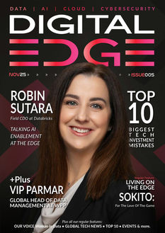 Digital Edge magazine cover featuring Robin Sutara