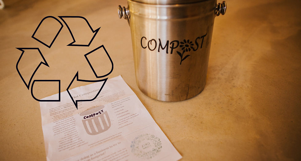 Luxury Accommodation Bethnal&Bec loves food composting
