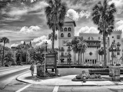 US, Florida, Downtown St. Augustine